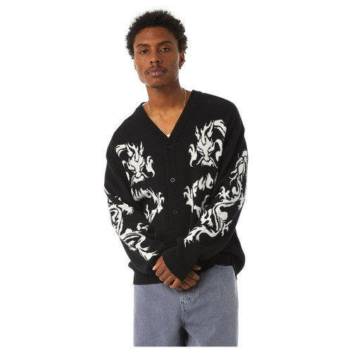 Huf Ανδρική ζακέτα Twin Dragon Cardigan